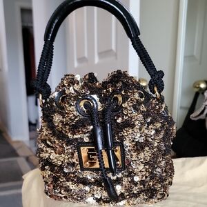 Louis Vuitton Sequined Mini  Noe Rococo Bag Rare Limited Edition